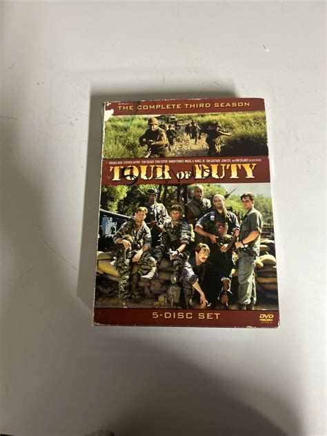 Tour Of Duty Complete Third Season 5 DVD Box Set Closed Captioned