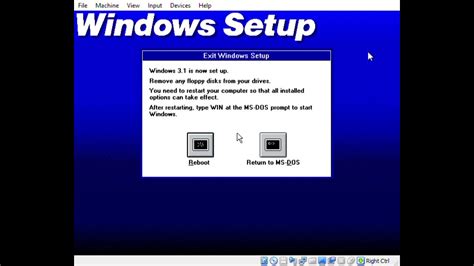 Installing Windows In Dos Youtube