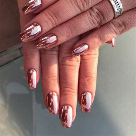 35 Gorgeous Rose Gold Nails Perfect For Any Event 2021 Guide