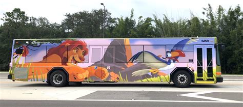 PHOTOS: New "The Lion King" Bus Wrap Featuring Simba and Zazu Joins Disney Transportation Fleet ...