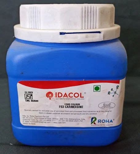 Carmoisine Powder Idacol Food Colour At Rs Bottle In Jaipur Id