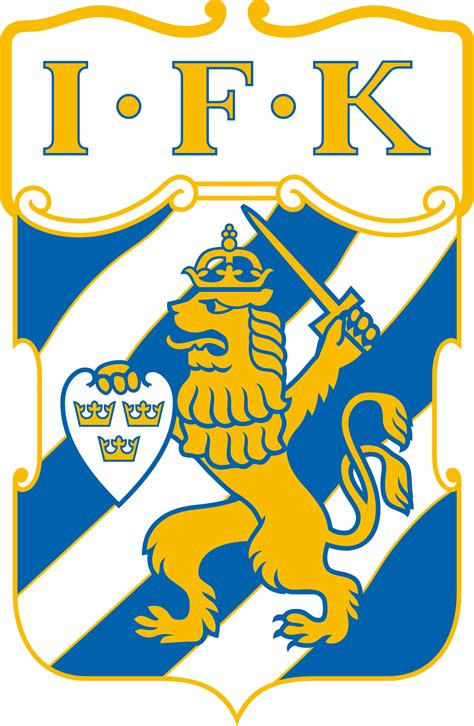 Ifk Goteborg Logo Football Logo Sweden Football Logo