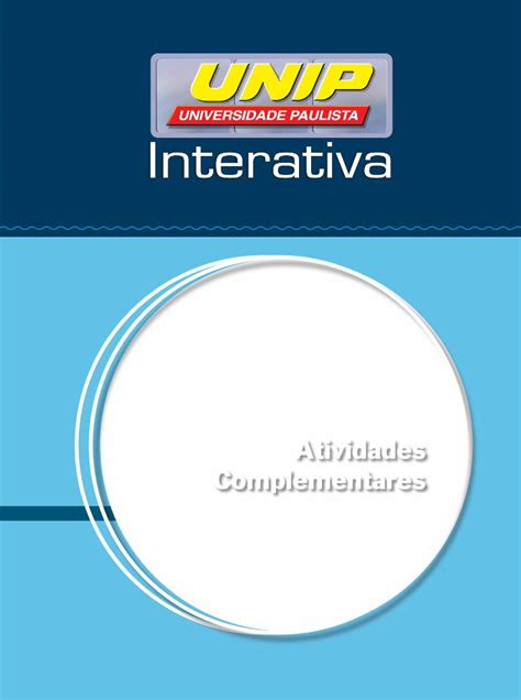 Pdf Atividades Complementares App Ead Unip Objetivo Brapp Ead Unip