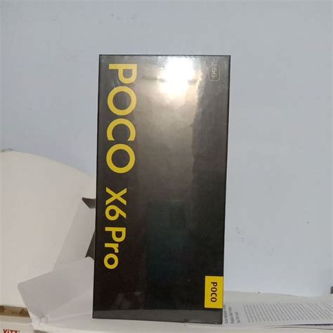 Jual Xiaomi Poco X Pro G Gb Baru Segel Garansi Resmi Shopee