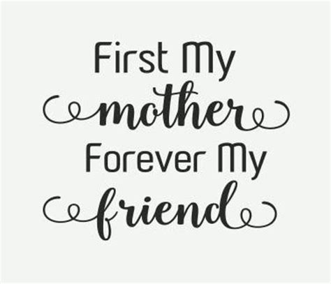 First My Mother Forever My Friend Svg File By Sundersencreations