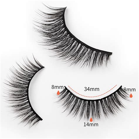 False Eyelashes False Eyelashes Faux Mink Lashes Pack 10pairs 8d Dramatic Fake Eyelashes Wispy