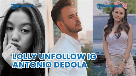 Unfollow Ig Antonio Dedola Hubungan Lolly Dengan Mantan Suami Nikita