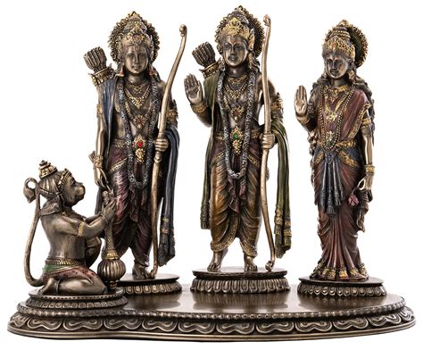 Buy Top Collection Rama Sita And Lakshmana Worshiped By Hanuman Statue