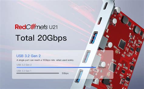 Inateck Pcie To Usb Gen Card With Gbps Bandwidth Usb Type A