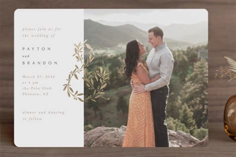 11 Photo Wedding Invitation Ideas that are Picture Perfect - Love ...