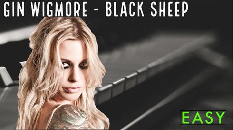 Gin Wigmore Black Sheep Easy Piano Tutorial Youtube