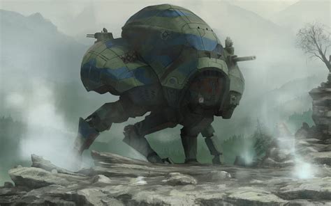 Mech Fantasy Art Artwork War Concept Art Robot Hd Wallpaper