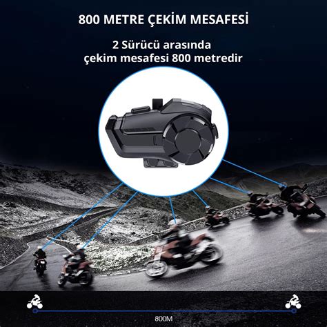 Powermaster Hy Motos Klet Bluetooth Intercom Kulaklik