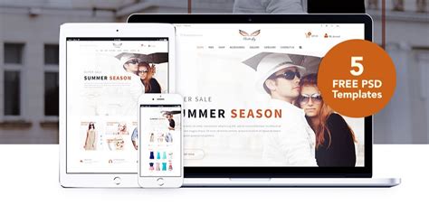 Fashion Ecommerce Website Templates Free Psd Freepsdcc Free Psd