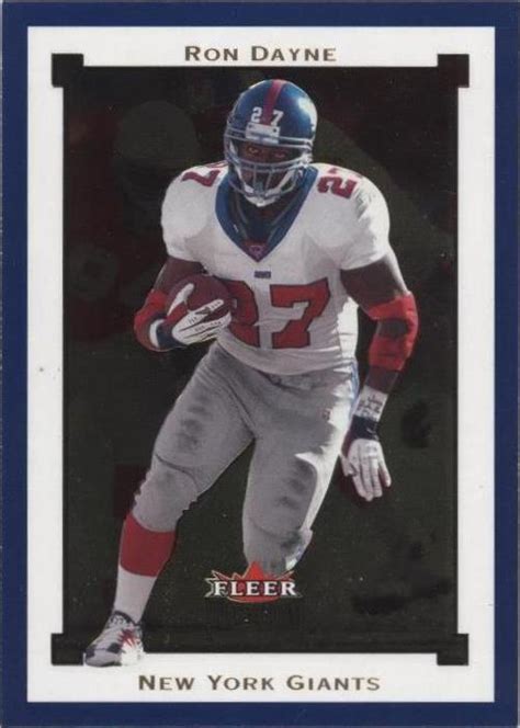 2002 Fleer Premium Ron Dayne 110 For Sale EBay