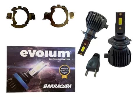 Kit Focos Led Barracuda H7 11 000 Lm Jetta Vento Polo Meses Sin Intereses