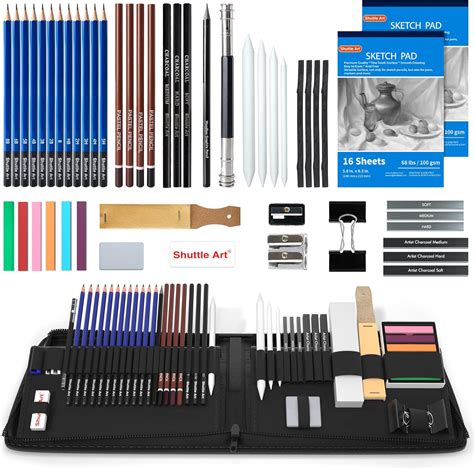 Drawing Kit Shuttle Art 52 Pack Drawing Pencils Set