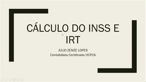 Como Calcular O Inss Em Angola Company Salaries