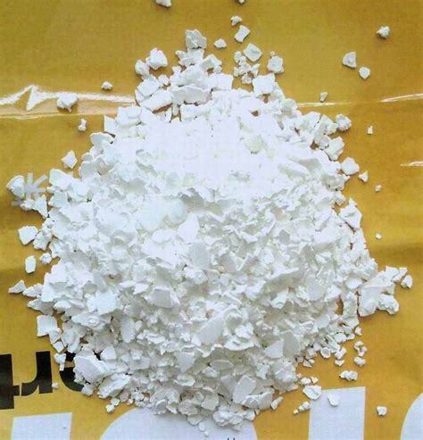 Calcium Chloride 74 Flake Weifang Hai Jin Sha Chemical Inc