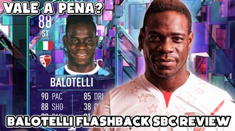 BALOTELLI FLASHBACK SBC REVIEW FIFA 23 ULTIMATE TEAM YouTube