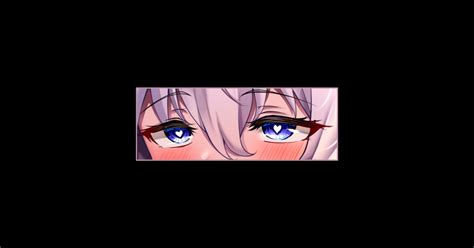 Lewd Eyes Hentai Sticker Teepublic