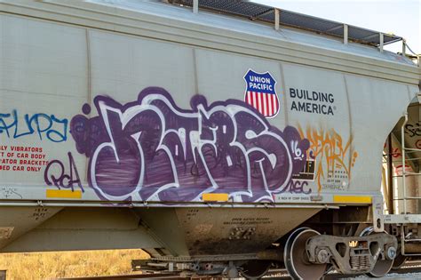 Graffiti Train Car