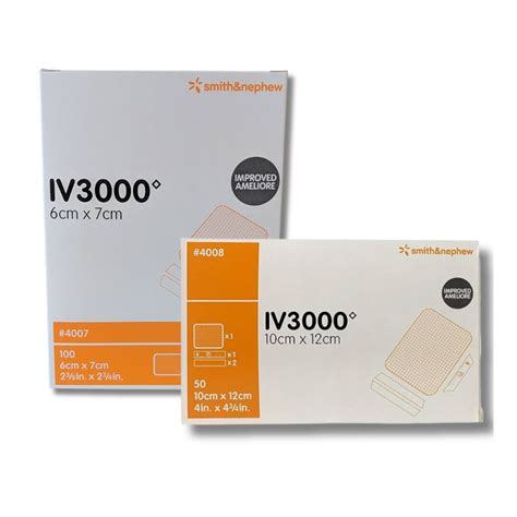 Opsite Iv 3000 1un Smith E Nephew Raremed Hospitalar