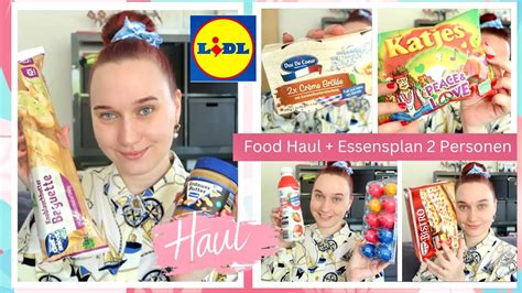 52 Wocheneinkauf Lidl FOOD und HAUSHAT HAUL für 2 Personen