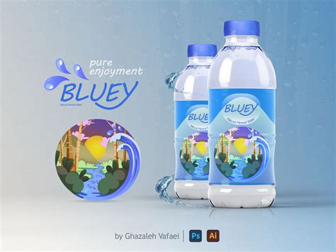 Mineral Water Packaging Design by ghazaleh vafaei on Dribbble