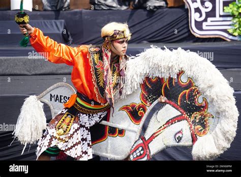 Indonesian Performing Jaranan Dance Kuda Lumping Kuda Kepang Dance