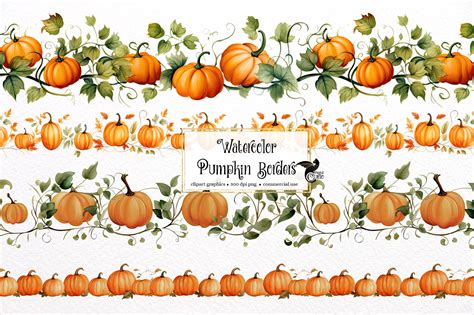 Pumpkin Border Clipart