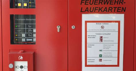 Alarm Durch Brandmeldealarm Feuerwehr Kreuzau