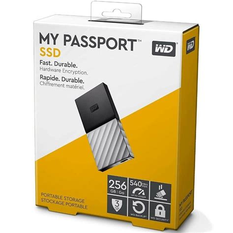 Western Digital My Passport Portable Ssd Gb Solid State Drive New