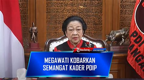 Full Pidato Megawati Kobarkan Semangat Kader Pdip Apel Konsolidasi