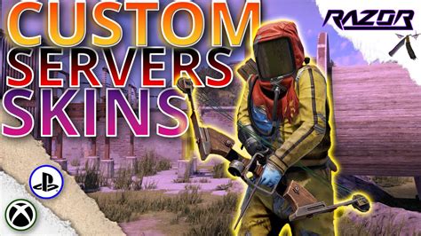 Custom Servers Good And Extended New Skins ☢️ Rust Console Ps4 Xbox News Youtube