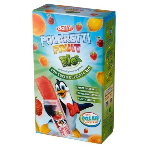 Dolfin Polaretti Fruit Bio Ekologiczne lody owocowe do zamrożenia 400