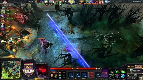 HyperX D2L Western Challenge Fnatic Vs EG Game 1 YouTube