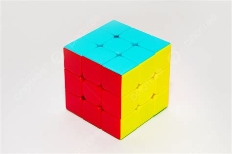 Magic Cube Photography White Background Main Photography Magic Cube