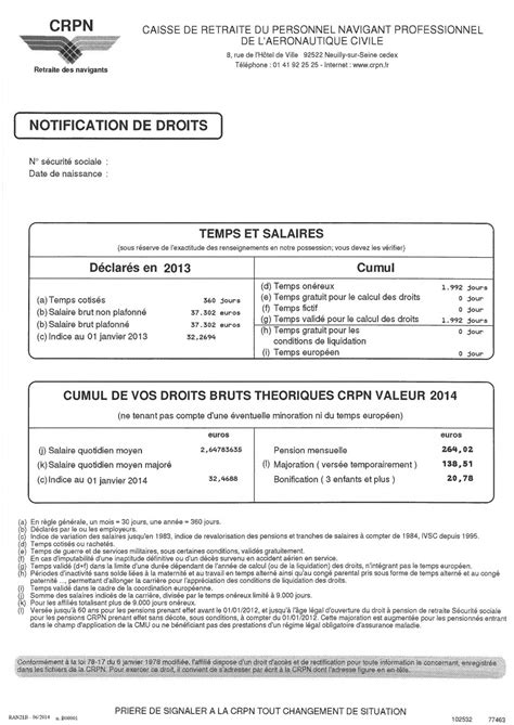 Exemple De Notification De Droits CRPN