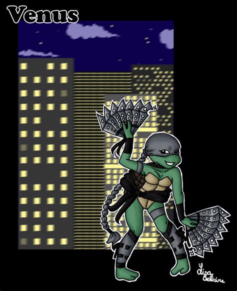 TMNT - Venus by jewelschan on DeviantArt