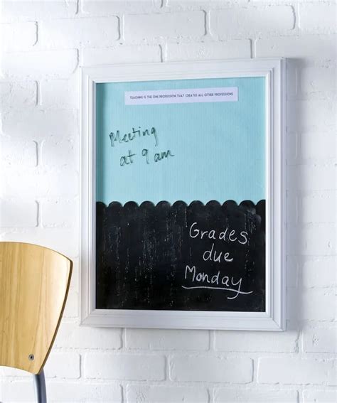 DIY Dry Erase Board and Chalkboard - DIY Candy