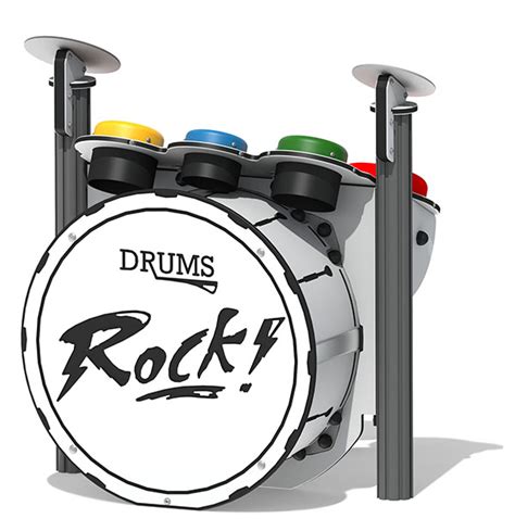 Rock Band Drum Kit - Playground Equipment - Fahr Industries