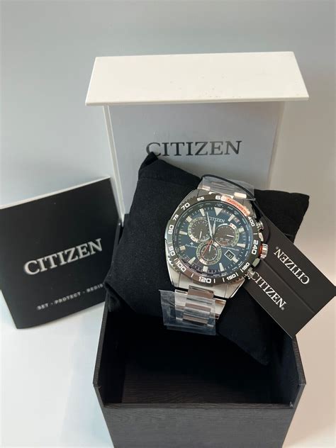 Citizen Promaster Eco Drive Blue Chronograph Dial Men S Quartz Watch