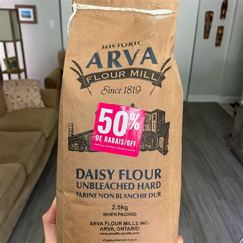 Historic Arva Flour Mill Daisy Flour Unbleached Hard Reviews | abillion