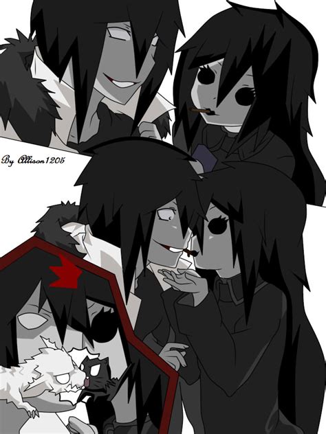 Minicomic Jane X Jeff By Allison1205 On Deviantart Creepypasta Cute Creepypasta Characters