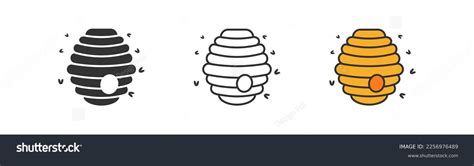 Honey Bee Nest Vector