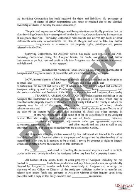 Texas Mineral And Royalty Deed Assignment Texas Mineral Rights Legal