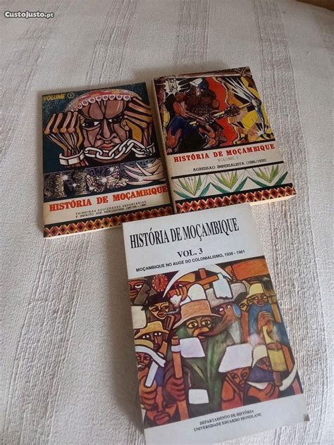 História De Moçambique Três Volumes Completo Livros à venda Leiria