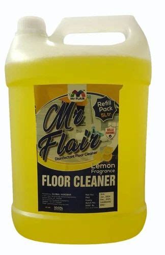 L Mr Flair Lemon Fragrance Floor Cleaner Lime At Rs Can In New