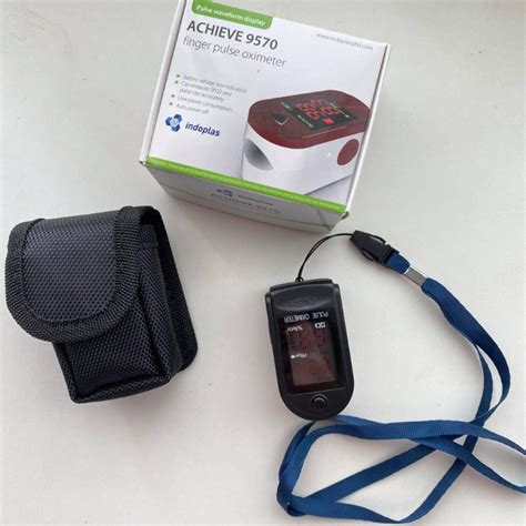 Indoplas Finger Pulse Oximeter Health Nutrition Health Monitors